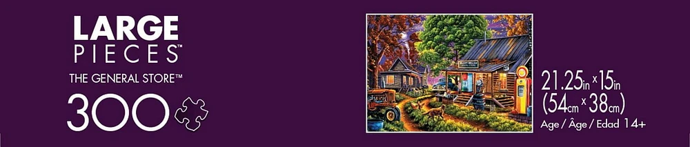 Buffalo Games Large Pieces The General Store 300 Piece Jigsaw Puzzle