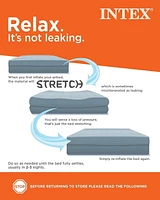 Intex Dura-Beam® Plus Comfort 14" Queen Air Mattress with Built-In USB Pump