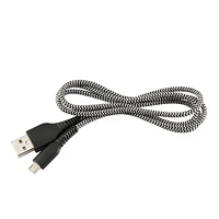 blackweb USB-A to Micro-USB 3 FT Charge and Sync Cable (Black)