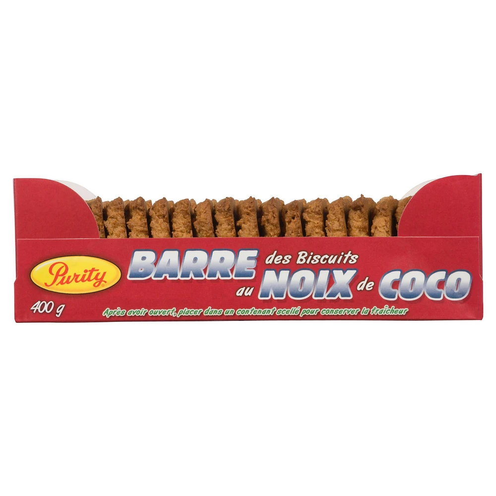 Barre DES Biscuits au NOIX De Coco Barre au noix de coco