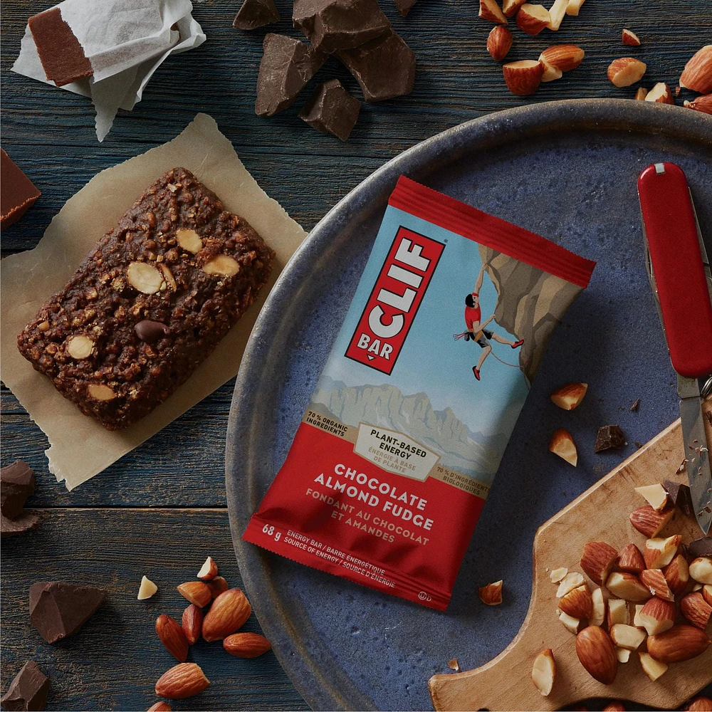 Clif bar Chocolate Almond Fudge Energy Bars, 12 x 68 g