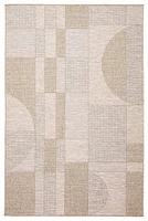 ECARPET Bodhi 5'0" x 8'0" Nautical Coastal  Area Rug for living room, bedroom, dining room, entrance, hallway and more.