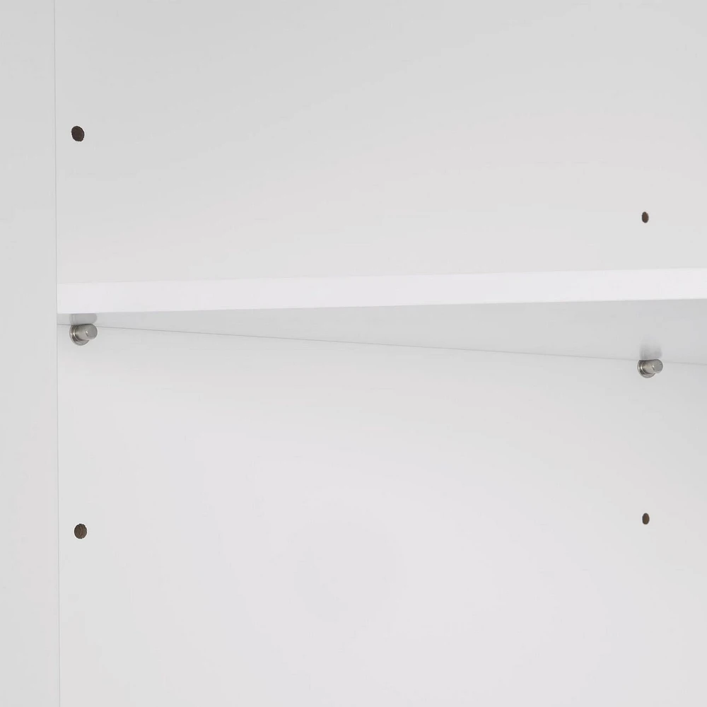 Maison RiverRidge® Brookfield Armoire haute d’angle à deux portes - Blanc