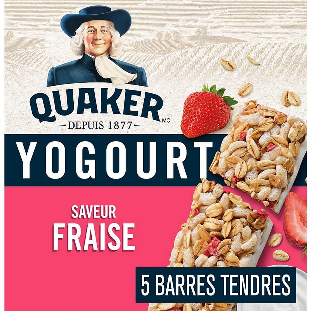 Quaker Yogurt Strawberry Granola Bars, 175GM