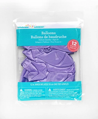 12Pcs Balloons Pearl Lilac
