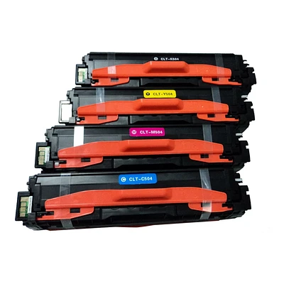 L-ink Samsung CLT-504S Ensemble de Cartouches de Toner Compatibles (N, C,M, J) (CLT-C504S, CLT-K504S, CLT-M504S, CLT-Y504S)