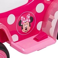 Minnie de Disney, jouet porteur, 6 volts, Quad pour les filles par Huffy, Rose