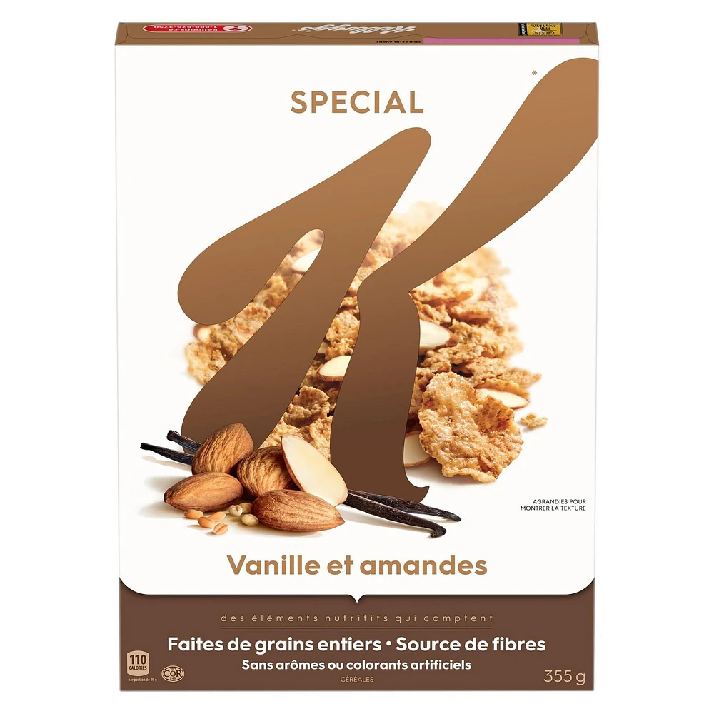 Kellogg's Special K Vanilla Almond Cereal, 355g, 355g