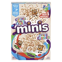 Cinnamon Toast Crunch Minis Breakfast Cereal, Whole Grains and Real Cinnamon, 349 g