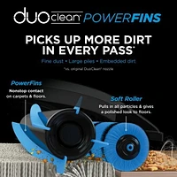 Aspirateur vertical Rotator Lift-Away ADV DuoClean PowerFins de Shark avec brosse rotative autonettoyante, LA500C, Gris