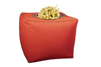 Pouf Carre- 18 x 18 x 17"