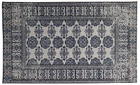 Traditional and Decorative, Grey, 27 x 45 Inches - Cultural Elegance with Intricate Styles Area Rug