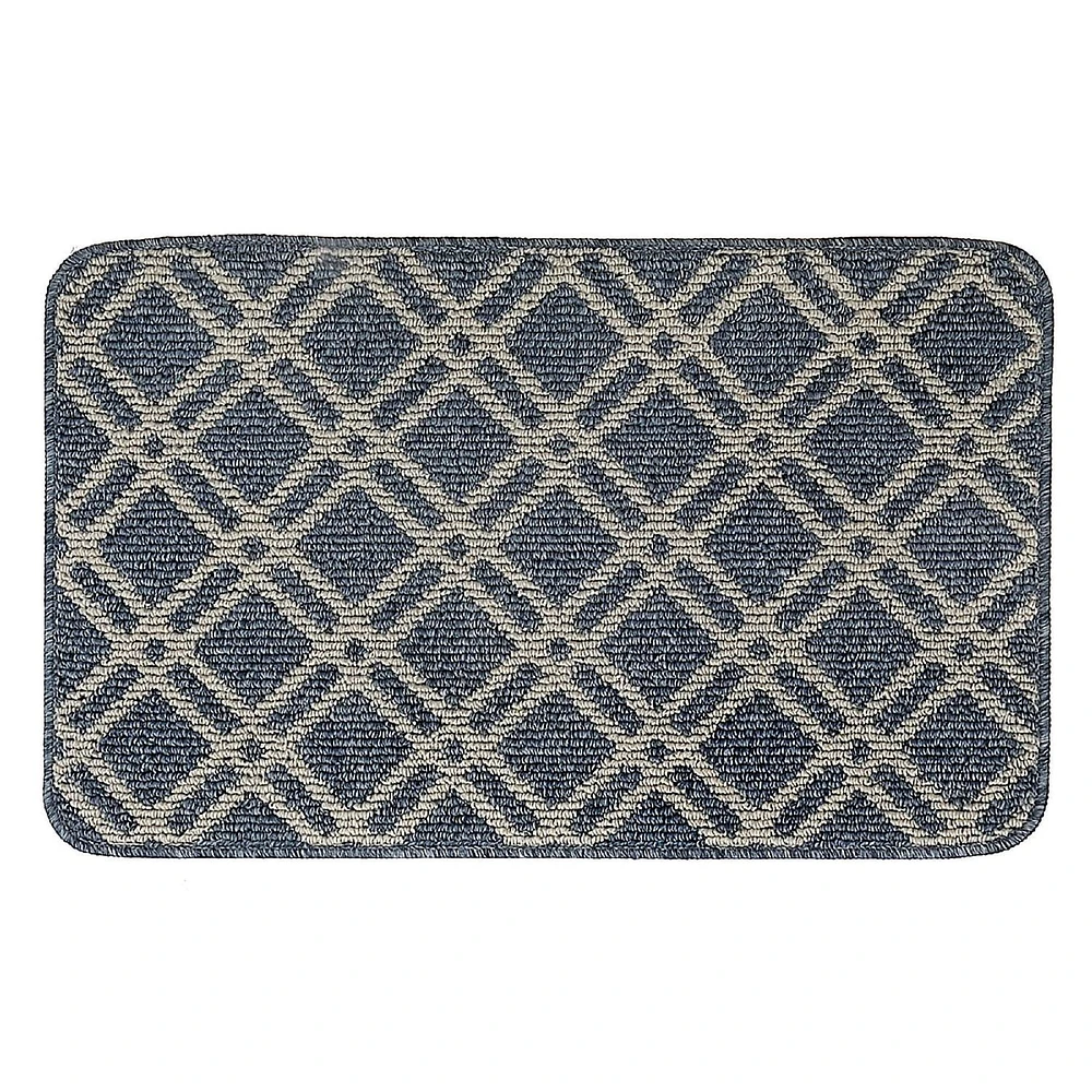 IH Casa Decor Diamond Tufted Floor Mat Asstd 3' X 4' - Set of 4