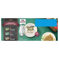 Fancy Feast Medleys Florentine Collection Variety Pack, Wet Cat Food 12 x 85 g, 12 x 85 g