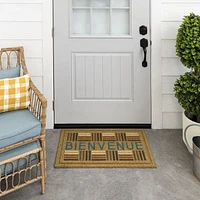 Mohawk Home Bienvenue Polyester Doormat, 18"x 30"