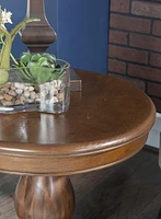 Table d'appoint Burnette, Noisette