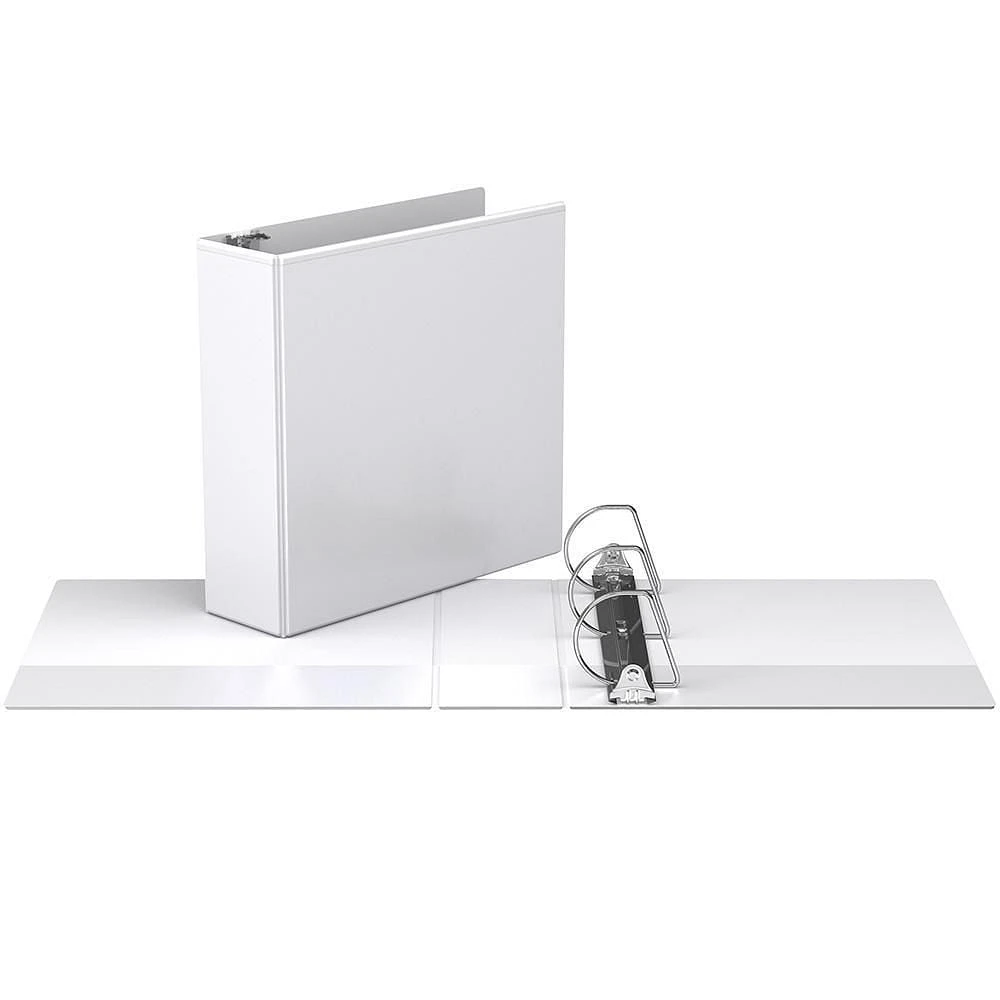 Super offre Easyview, Reliure View à anneaux inclinés en D, 3 po, personnalisable, paquet de 6