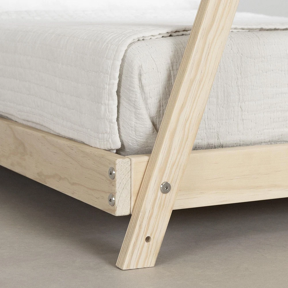 Lit en bois solide de la collection Sweedi South Shore