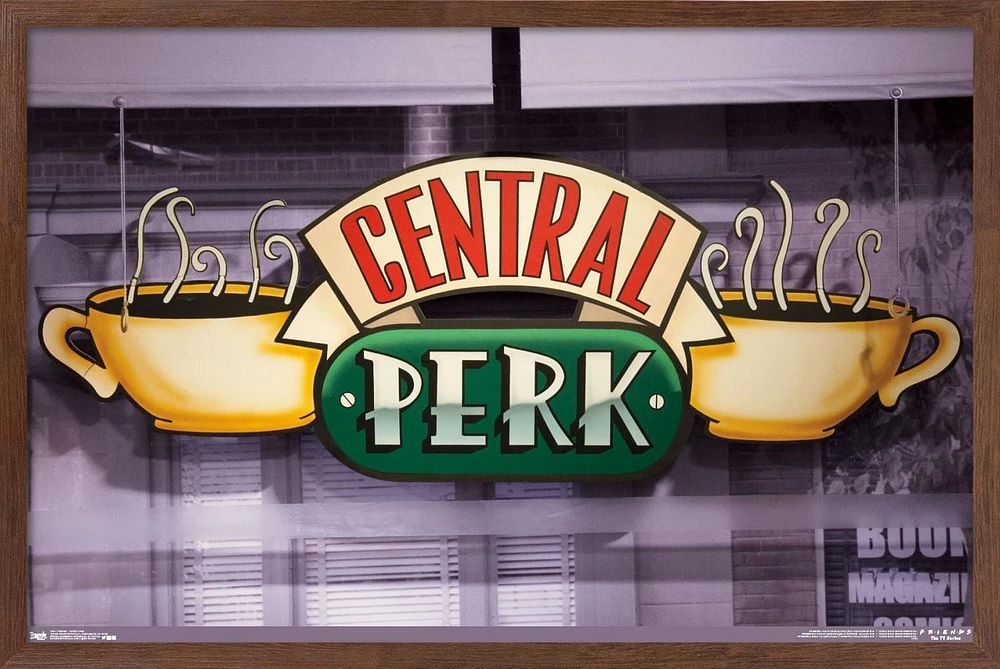 Friends - Central Perk Wall Poster, 22.375" x 34"