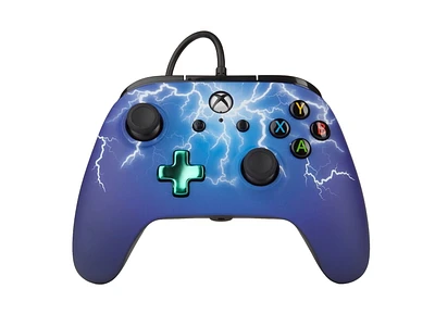 PowerA Enhanced Wired Controller for Xbox One – Spider Lightning