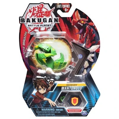 Bakugan, Mantonoid, Créature transformable à collectionner de 5 cm, à partir de 6 ans
