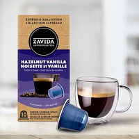 Zavida Chocolate Truffle 10ct Espresso Pods, E-ZAVIDA HZLNTVANESP