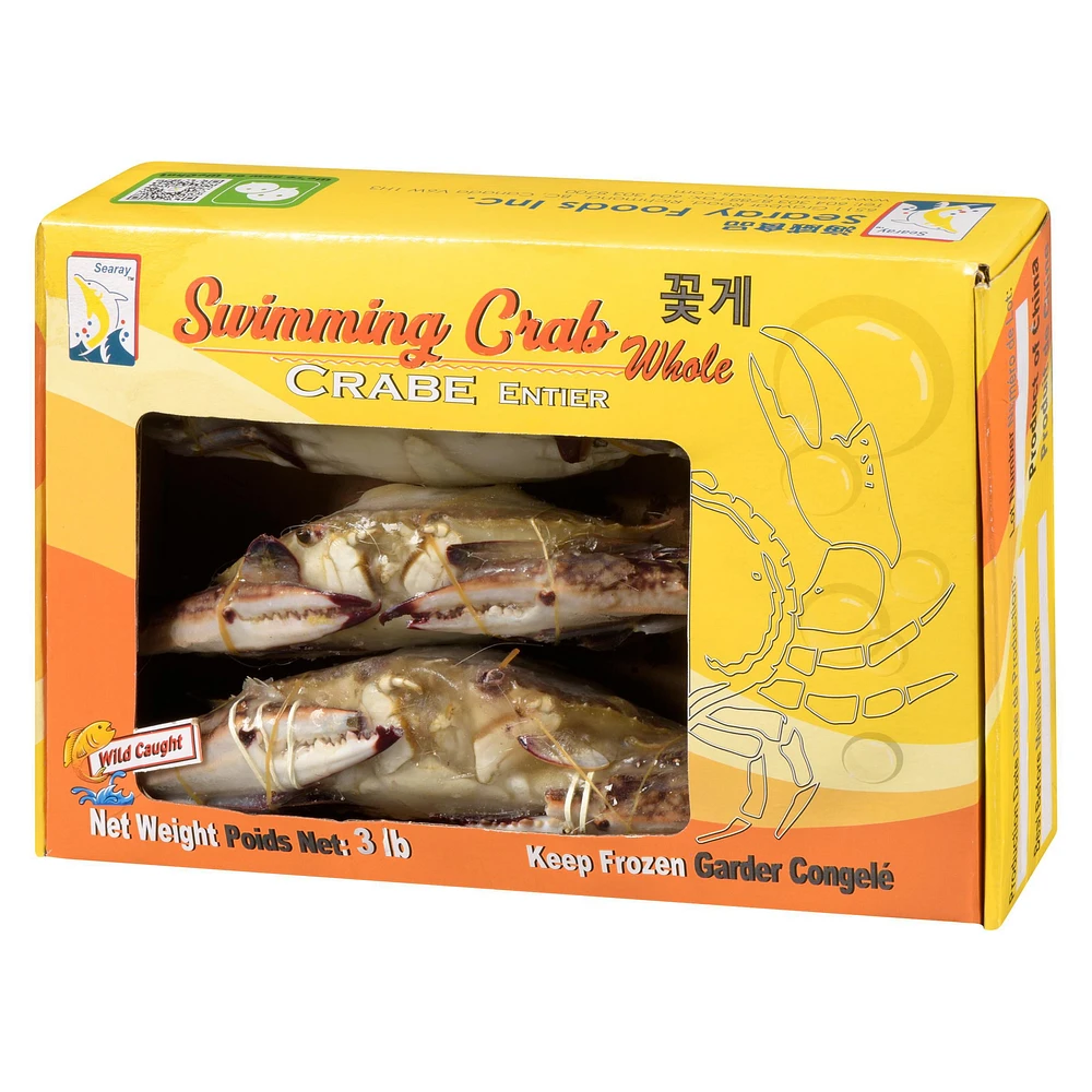 Searay Swimming Crab Whole