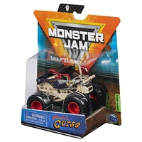 Monster Jam, Monster truck Pirate's Curse officiel, véhicule en métal moulé, série Bone Yard Trucks, échelle 1:64