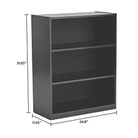Mainstays -Shelf Bookcase with Adjustable Shelves, Multiple Colors, adjustable shelves