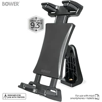 Bower Tripod Mount Holder with 45-Degree Tilt Made for Phones and Tablets - Relaunch WSC-TTM