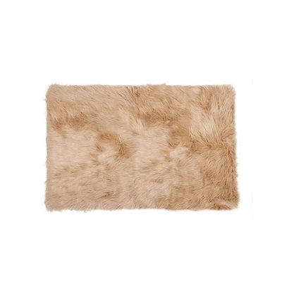H-LUXE Hudson Faux Fur 5'X8' Rug