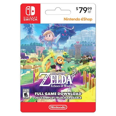 The Legend of Zelda: Echoes of Wisdom $79.99 (Code numérique)
