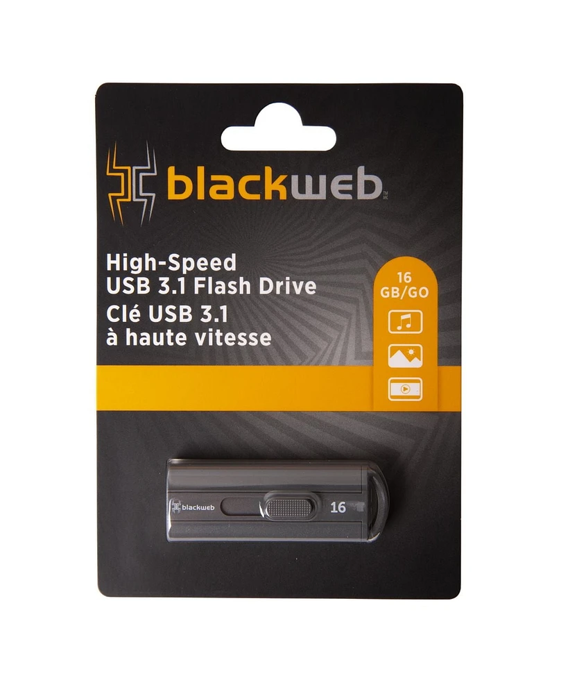 Blackweb 16 GB USB 3.1 Flash Drive, BW USB 16GB