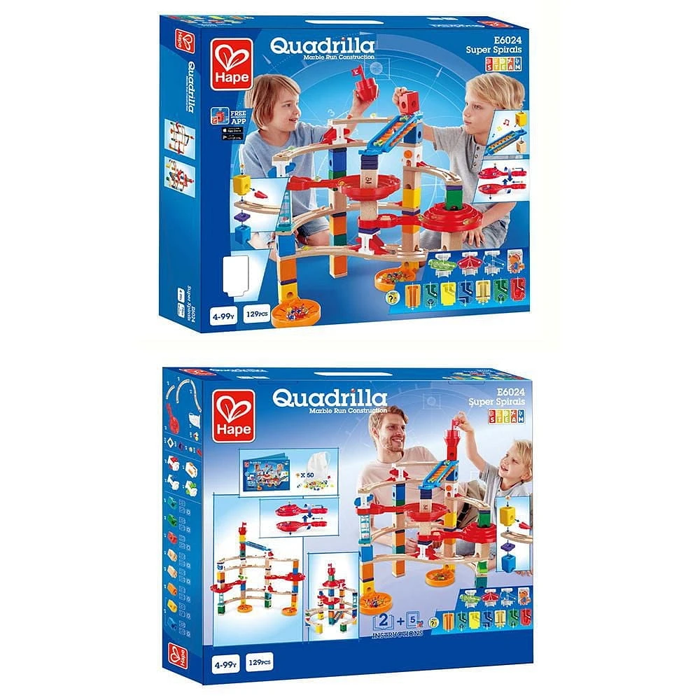 Hape Quadrilla Super Spirals Set