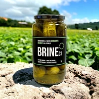 Brine Crunchy Dill Pickles 1L Jar, Jar 1L