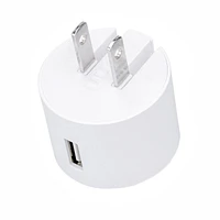 onn. 2.4 Amp Foldable USB Wall Charger, Travel Friendly, Folds 90˚