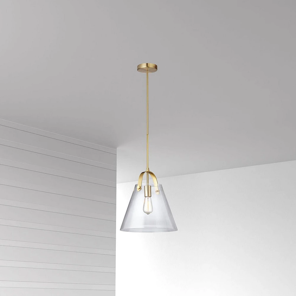 Dainolite 871P-AGB Clear Pendant
