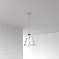 Dainolite 871P-AGB Clear Pendant