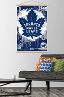 NHL Toronto Maple Leafs - Maximalist Logo 23 Wall Poster, 22.375" x 34"