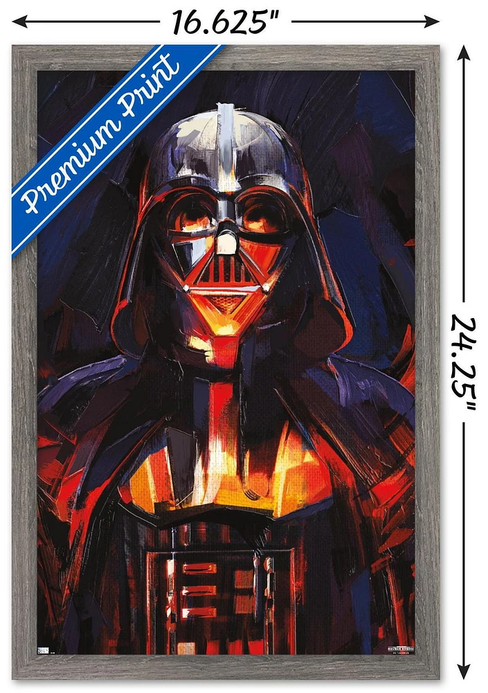 Star Wars: Obi-Wan Kenobi - Darth Vader Painting Wall Poster