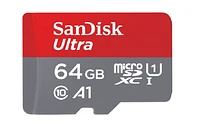 SanDisk Ultra® microSDXC™ UHS-I card, 64GB, Works with Chromebook