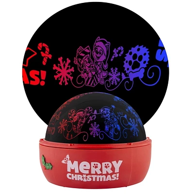 Christmas Lightshow Projection-Tabletop ShadowLights-Paw Patrol-Nickelodeon (Color Changing)
