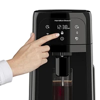 Hamilton Beach One Press Dispensing Coffee Maker 47600, 12 Cup Capacity