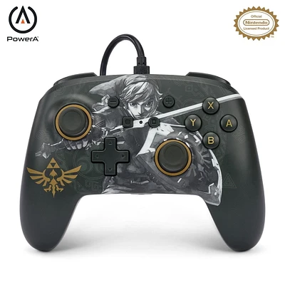 PowerA Enhanced Wired Controller for Nintendo Switch - Battle-Ready Link