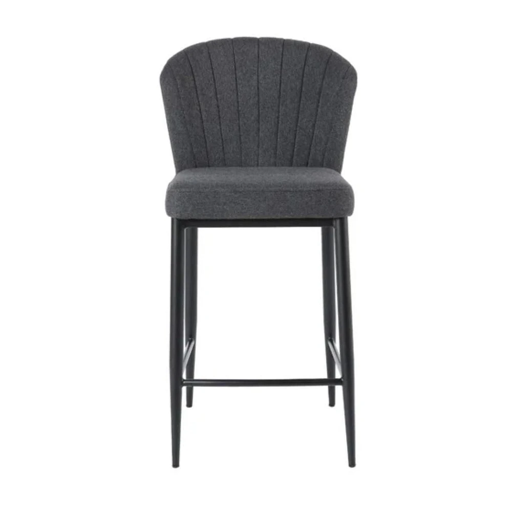 Tabouret de bar Hallberg en gris