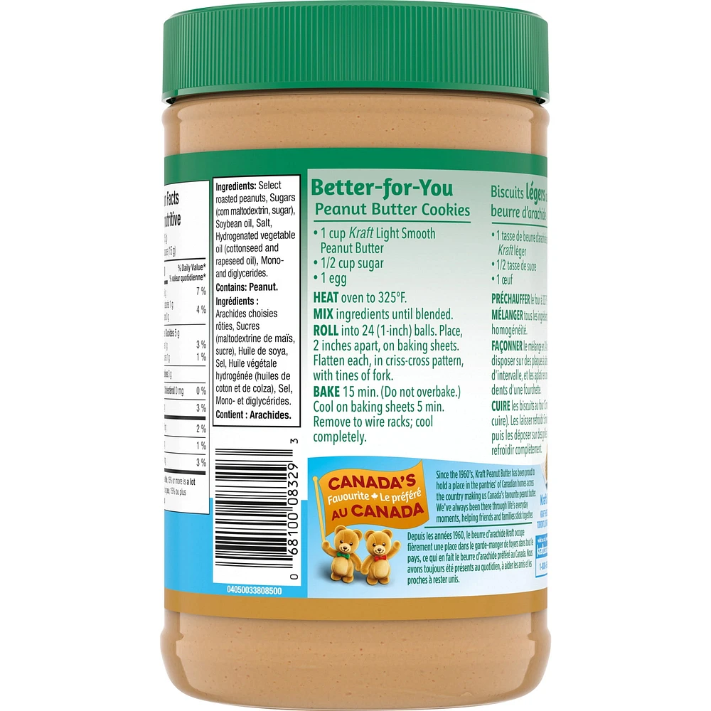 Kraft Smooth Light Peanut Butter, 1