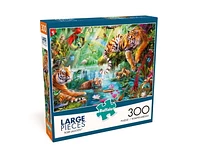 Buffalo Games Large Pieces Tiger Lagoon 300 Piece Jigsaw Puzzle