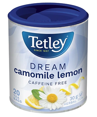 Tetley Dream Camomile Lemon, 0.09 lb