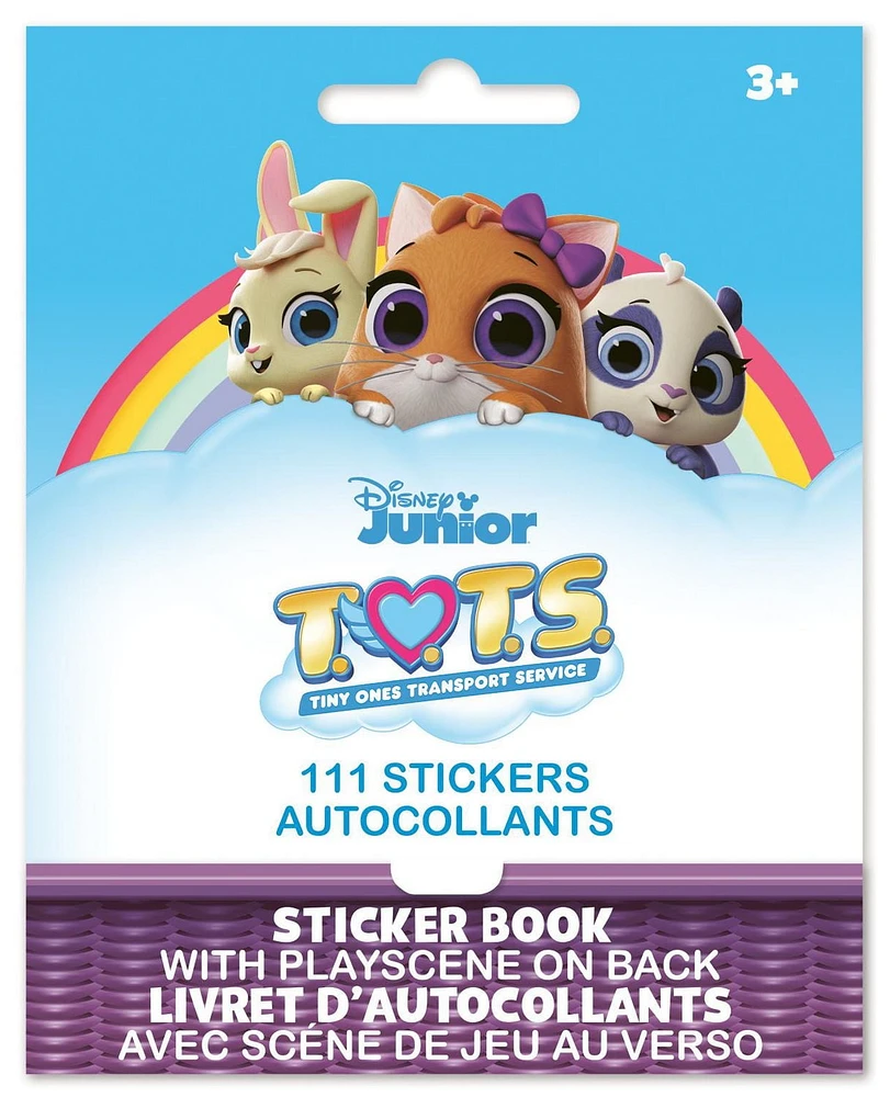 T.O.T.S.™ Tuck-Front Sticker Book, T.O.T.S.™ Sticker Book