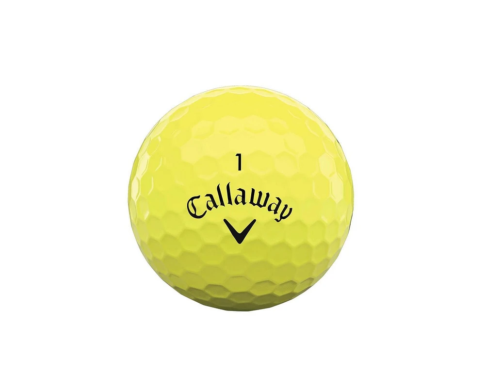 Balles De Golf Callaway Supersoft 21 Jaune Une Douzaine Balles De Golf